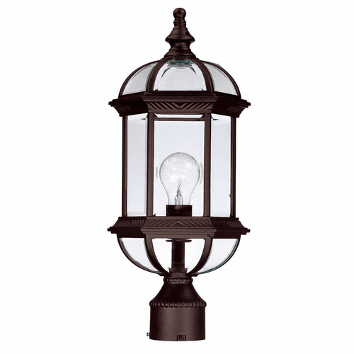Acclaim Dover 1-Light Outdoor Post Mount - Burled Walnut - 5277BW