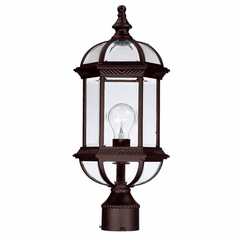 Acclaim Dover 1-Light Outdoor Post Mount - Burled Walnut - 5277BW