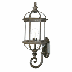 Acclaim Dover 1-Light Outdoor Wall Light - Burled Walnut - 5272BW