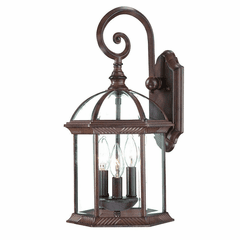 Acclaim Dover 3-Light Outdoor Wall Light - Burled Walnut - 5273BW