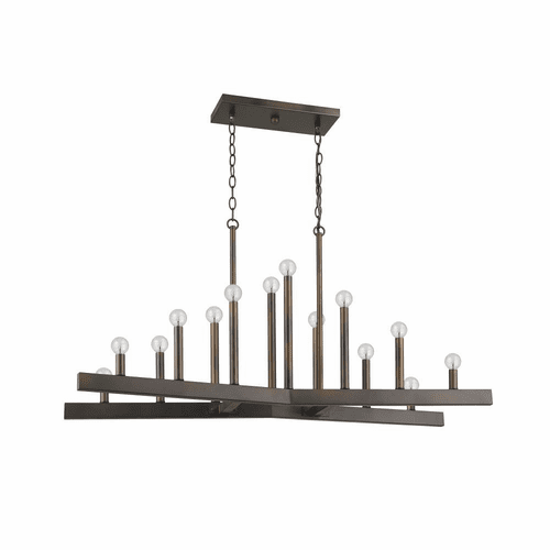 Acclaim Fallon 14-Light Island Pendant - Oil-Rubbed Bronze - IN20066ORB