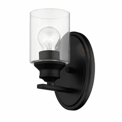 Acclaim Gemma 1-Light Wall Sconce - Matte Black - IN41450BK