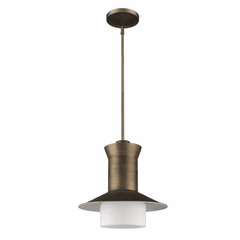 Acclaim Greta 1-Light Pendant - Raw Brass - IN21165RB