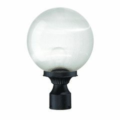 Acclaim Havana 1-Light Outdoor Post Mount - Matte Black - 5267BK/CL