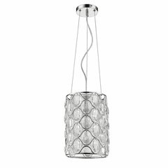 Acclaim Isabella 1-Light Pendant - Polished Nickel - IN31089PN Acclaim Isabella 1-Light Pendant - Polished Nickel - IN31089PN