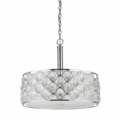 Acclaim Isabella 4-Light Pendant - Polished Nickel - IN11086PN Acclaim Isabella 4-Light Pendant - Polished Nickel - IN11086PN