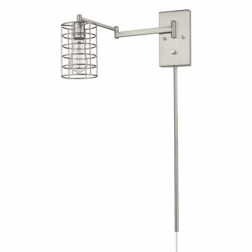 Acclaim Jett 1-LT Sconce - Satin Nickel - IN41030SN