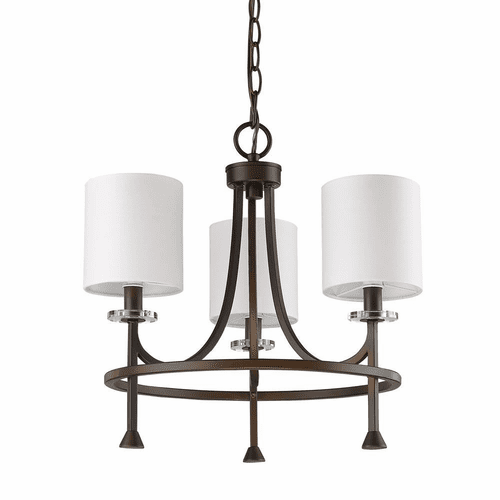 Acclaim Kara 3-Light Chandelier - Oil Rubbed Bronze - IN11041ORB