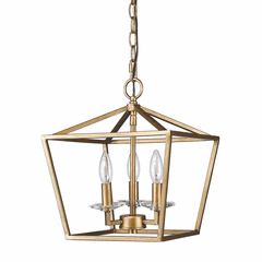 Acclaim Kennedy 3-Light Pendant - Antique Gold - IN11131AG