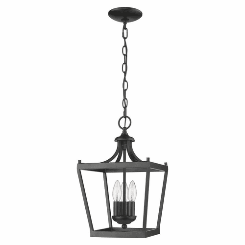Acclaim Kennedy 3-LT Chandelier - Matte Black - IN11132BK