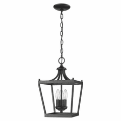 Acclaim Kennedy 3-LT Chandelier - Matte Black - IN11132BK