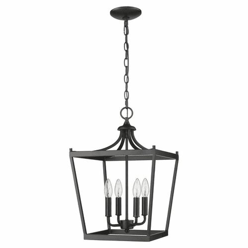 Acclaim Kennedy 4-LT Chandelier - Matte Black - IN11133BK