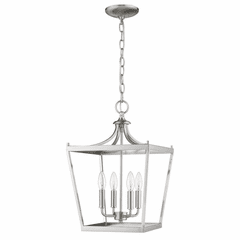 Acclaim Kennedy 4-LT Chandelier - Satin Nickel - IN11133SN Acclaim Kennedy 4-LT Chandelier - Satin Nickel - IN11133SN
