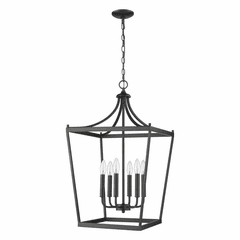 Acclaim Kennedy 6-LT Chandelier - Matte Black - IN11134BK Acclaim Kennedy 6-LT Chandelier - Matte Black - IN11134BK
