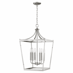 Acclaim Kennedy 6-LT Chandelier - Satin Nickel - IN11134SN Acclaim Kennedy 6-LT Chandelier - Satin Nickel - IN11134SN
