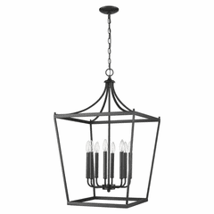 Acclaim Kennedy 8-LT Chandelier - Matte Black - IN11135BK Acclaim Kennedy 8-LT Chandelier - Matte Black - IN11135BK