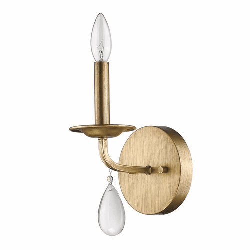 Acclaim Krista 1-Light Wall Sconce - Antique Gold - IN41026AG