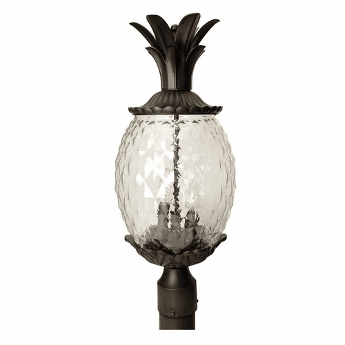 Acclaim Lanai 3-Light Outdoor Post Mount - Black Coral - 7517BC