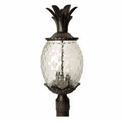 Acclaim Lanai 3-Light Outdoor Post Mount - Black Coral - 7517BC