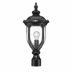Acclaim Laurens 1-Light Outdoor Post Mount - Matte Black - 2217BK
