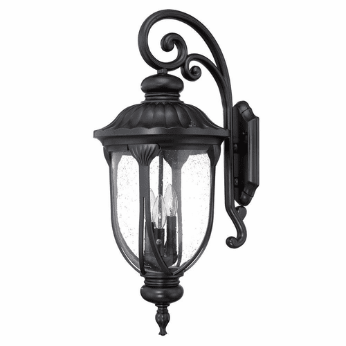 Acclaim Laurens 3-Light Outdoor Wall Light - Matte Black - 2222BK