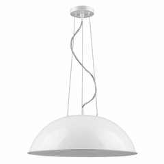 Acclaim Layla 1-Light Pendant - White - IN31450WH