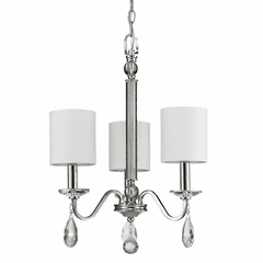 Acclaim Lily 3-Light Chandelier - Polished Nickel - IN11051PN Acclaim Lily 3-Light Chandelier - Polished Nickel - IN11051PN