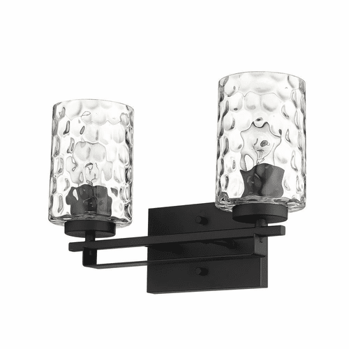 Acclaim Livvy 2-Light Bath Vanity Light - Matte Black - IN40011BK