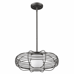 Acclaim Loft 1-Light Pendant - Oil Rubbed Bronze - IN21215ORB