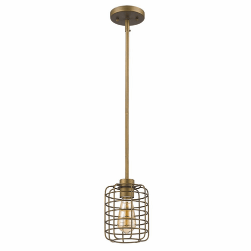 Acclaim Lynden 1-Light Pendant - Raw Brass - IN21331RB