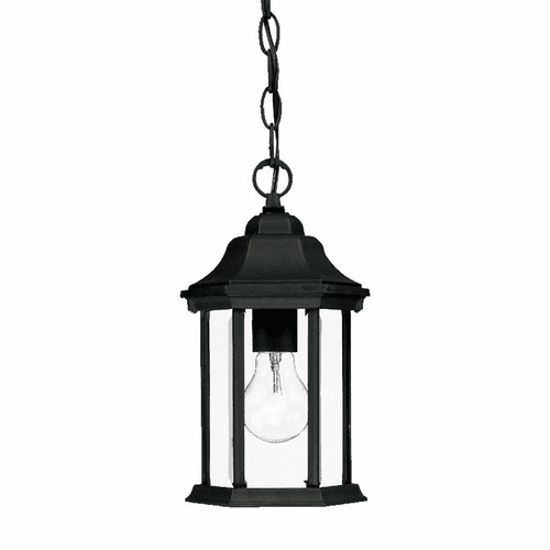 Acclaim Madison 1-Light Outdoor Hanging Lantern - Matte Black - 5185BK