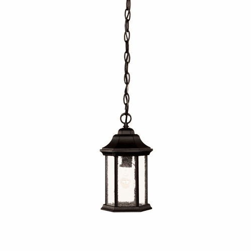 Acclaim Madison 1-Light Outdoor Hanging Lantern - Matte Black - 5185BK/SD