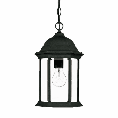 Acclaim Madison 1-Light Outdoor Hanging Lantern - Matte Black - 5186BK