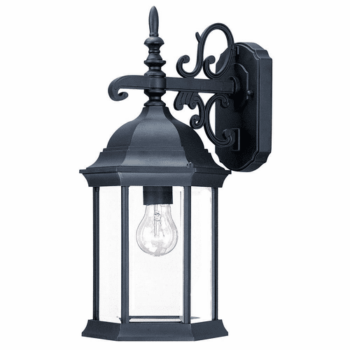 Acclaim Madison 1-Light Outdoor Wall Light - Matte Black - 5184BK