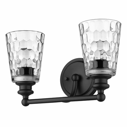 Acclaim Mae 2-Light Bath Vanity Light - Matte Black - IN40021BK