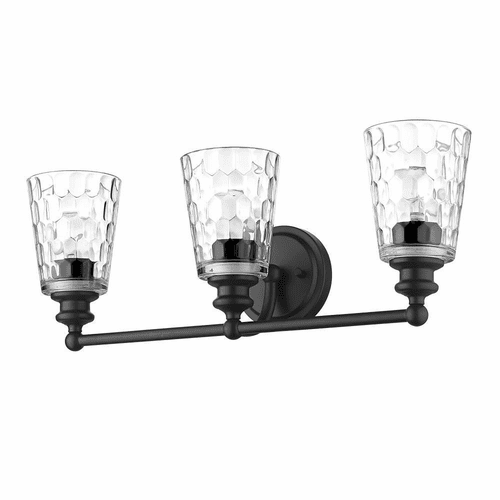 Acclaim Mae 3-Light Bath Vanity Light - Matte Black - IN40022BK