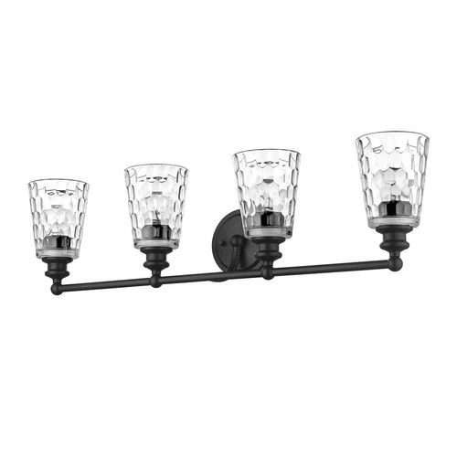 Acclaim Mae 4-Light Bath Vanity Light - Matte Black - IN40023BK