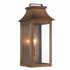 Acclaim Manchester 1-Light Outdoor Wall Light - Copper Patina - 8413CP