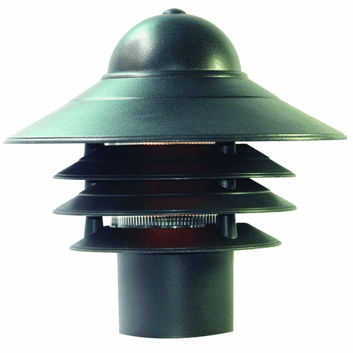 Acclaim Mariner 1-Light Outdoor Post Mount - Matte Black - 87BK