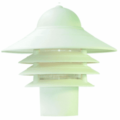 Acclaim Mariner 1-Light Outdoor Post Mount - Textured White - 87TW Acclaim Mariner 1-Light Outdoor Post Mount - Textured White - 87TW