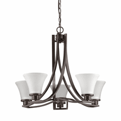 Acclaim Mia 5-Light Chandelier - Oil Rubbed Bronze - IN11270ORB Acclaim Mia 5-Light Chandelier - Oil Rubbed Bronze - IN11270ORB