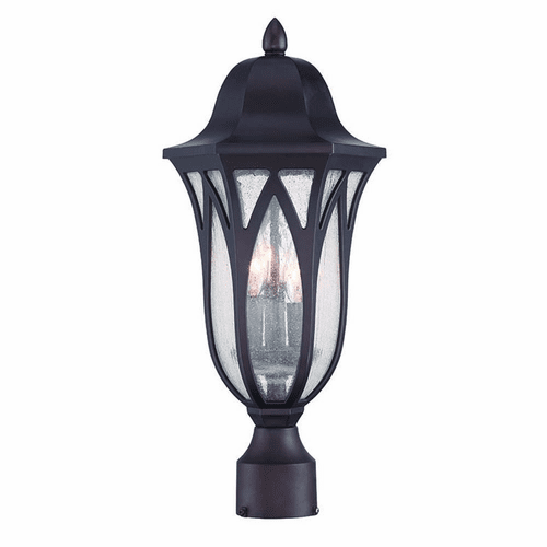 Acclaim Milano 3-Light Outdoor Post Mount - Architectural Bronze - 39817ABZ