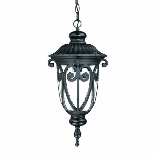Acclaim Naples 1-Light Outdoor Hanging Lantern - Matte Black - 2116BK