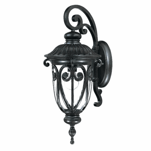 Acclaim Naples 1-Light Outdoor Wall Light - Marbleized Mahogany - 2112MM