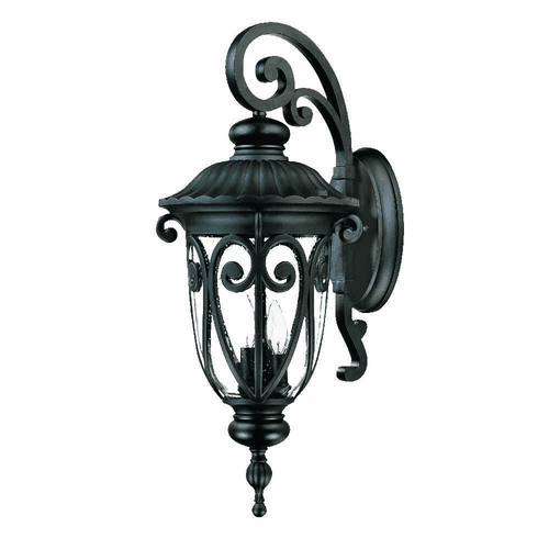 Acclaim Naples 3-Light Outdoor Wall Light - Matte Black - 2122BK
