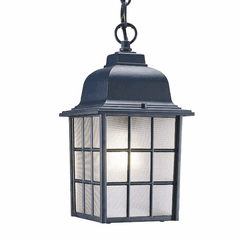 Acclaim Nautica 1-Light Outdoor Hanging Lantern - Matte Black - 5306BK