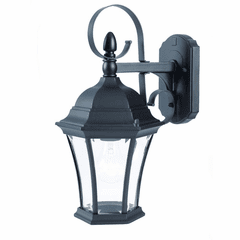 Acclaim New Orleans 1-Light Outdoor Wall Light - Matte Black - 5423BK