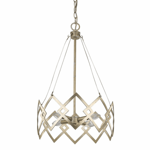 Acclaim Nora 4-Light Chandelier - Washed Gold - IN11397WG