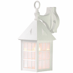 Acclaim Outer Banks 1-Light Outdoor Wall Light - Textured White - 72TW Acclaim Outer Banks 1-Light Outdoor Wall Light - Textured White - 72TW