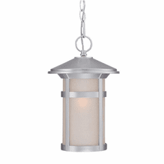 Acclaim Phoenix 1-Light Outdoor Hanging Lantern - Brushed Silver - 39106BS Acclaim Phoenix 1-Light Outdoor Hanging Lantern - Brushed Silver - 39106BS